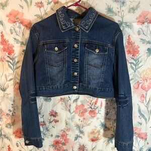 Vintage Miss Jeaniest Dark Blue Denim Jacket